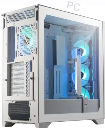 Компьютерный Корпус Msi Mpg Gungnir 300r Airflow White, Midi Tower, Eatx,2xusb 3.2 Gen 1, - арт:7147 Макеевка