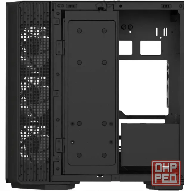 Корпус Formula Crystal z7 Черный Без бп Atx 11x120mm 4x140mm - арт:2545 Макеевка - изображение 2