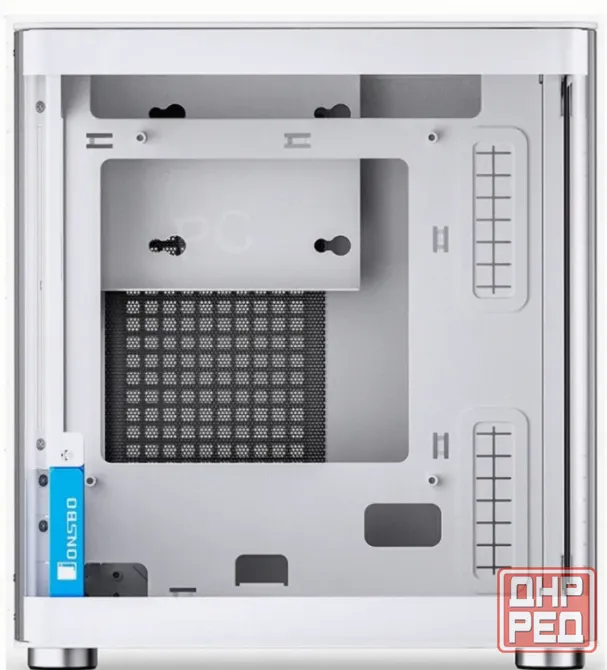 Компьютерный Корпус Без Блока Питания Case Jonsbo tk-0 Белый, Desktop Sff, tg, no Fan, 1x - арт:1123 Макеевка - изображение 2