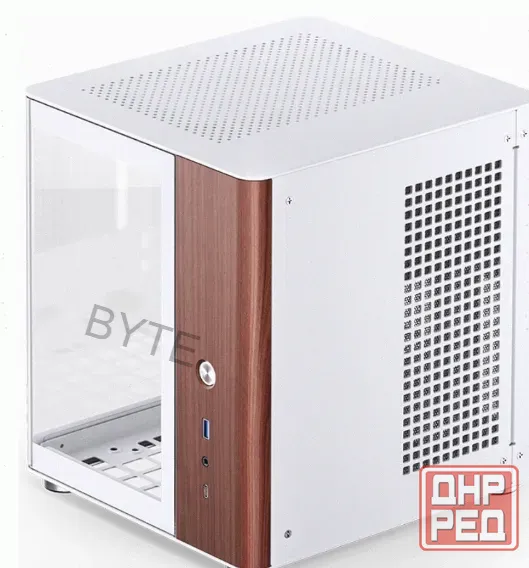 Компьютерный Корпус Без Блока Питания Case Jonsbo tk-0 Белый, Desktop Sff, tg, no Fan, 1x - арт:1123 Макеевка - изображение 1