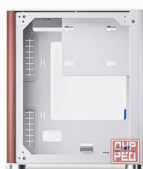 Компьютерный Корпус Без Блока Питания Case Jonsbo tk-0 Белый, Desktop Sff, tg, no Fan, 1x - арт:1123 Макеевка - изображение 3