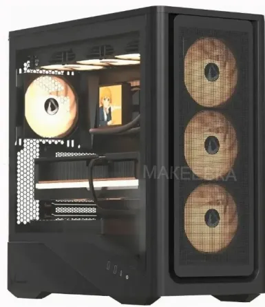 Корпус Formula Air Power g9 pa Duo, Midi-tower, Без бп, Черный - арт:3920 Макеевка