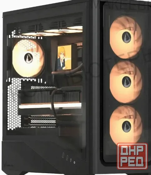 Корпус Formula Air Power g9 pa Duo, Midi-tower, Без бп, Черный - арт:3920 Макеевка - изображение 1
