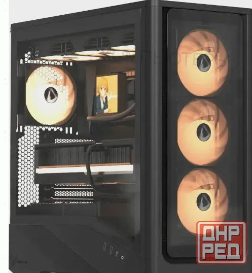Корпус Formula Air Power g9 pa Duo, Midi-tower, Без бп, Черный - арт:3920 Макеевка - изображение 3
