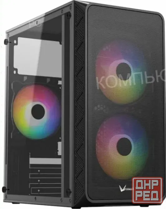 Корпус Matx Formula Air Mesh g4, Mini-tower, Без бп, Черный [air Mesh g4 b] - арт:3424 Макеевка - изображение 1