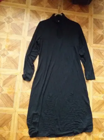 Продам длинное платье черное р. 52-54 Донецк