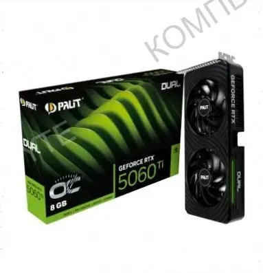 Видеокарта Palit Nvidia Geforce Rtx 5060 ti Dual oc 8gb ne7506tt19p1-gb2062d - арт:8135 Макеевка