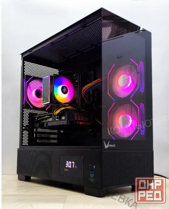 Игровой Компьютер Byte-cybermoon | Intel Core i3-12100f| 700w | Ssd 1тб | Ddr4 16gb | Nvi - арт:2686 Макеевка - изображение 2