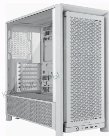 Корпус Corsair Frame 4000d rs White, Midi-tower, Белый, 3 x 120 мм - арт:6422 Макеевка
