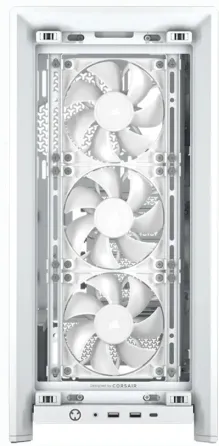 Корпус Corsair Frame 4000d rs White, Midi-tower, Белый, 3 x 120 мм - арт:6422 Макеевка