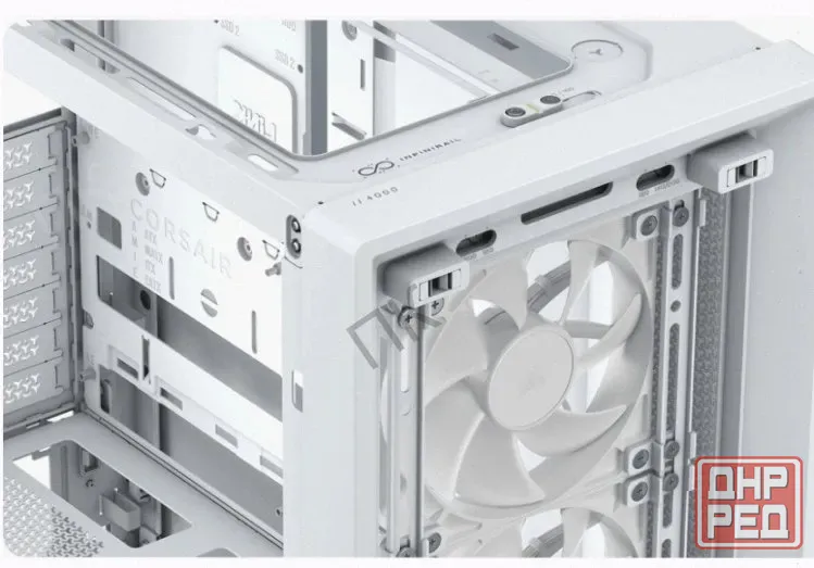 Корпус Corsair Frame 4000d rs White, Midi-tower, Белый, 3 x 120 мм - арт:6422 Макеевка - изображение 2