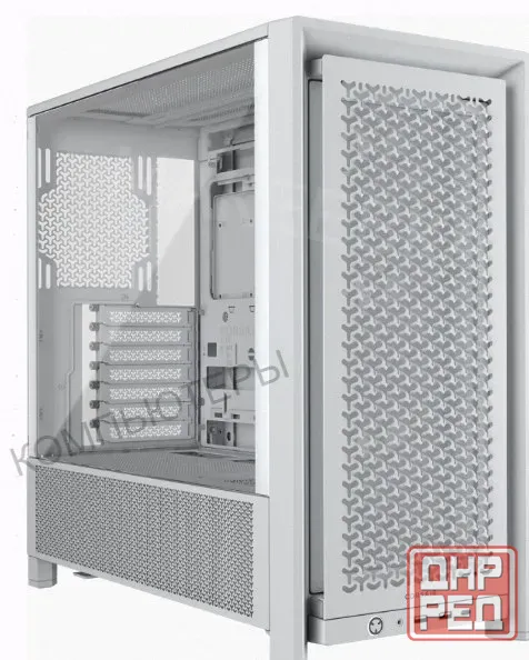Корпус Corsair Frame 4000d rs White, Midi-tower, Белый, 3 x 120 мм - арт:6422 Макеевка - изображение 1