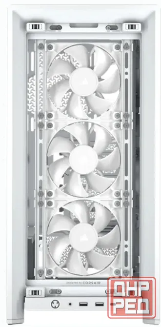 Корпус Corsair Frame 4000d rs White, Midi-tower, Белый, 3 x 120 мм - арт:6422 Макеевка - изображение 4