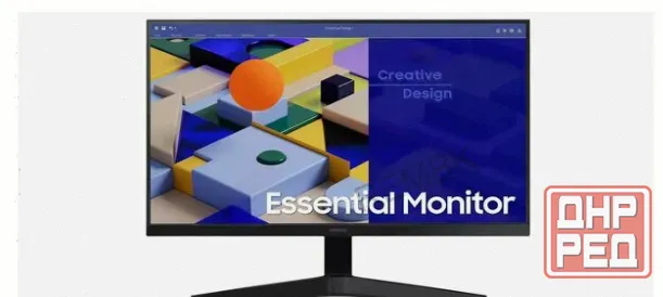 Монитор 27" Samsung s27c310eai Черный Ips 75hz 1920x1080, 5ms, 250 cd/m2 d-sub Hdmi - арт:1694 Макеевка - изображение 1