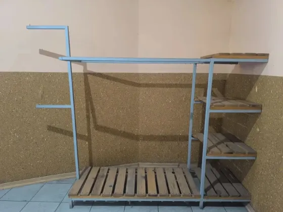 Стеллаж торговый металлический Макеевка