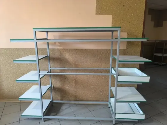 Стеллаж торговый металлический Макеевка