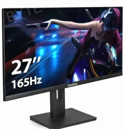 Игровой Монитор Exegate 27" eg2707c (ex296975rus) Ips 1920x1080 165hz 1ms 178/178 250nits - арт:5028 Макеевка