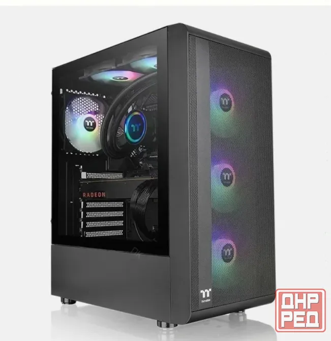 Корпус Thermaltake s200 tg Argb ca-1x2-00m1wn-00 Black - арт:7893 Макеевка - изображение 1