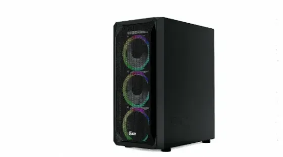Корпус Mid-tower Powercase Mistral z4 Mesh Led Черный Cmizb-l4 - арт:3052 Макеевка