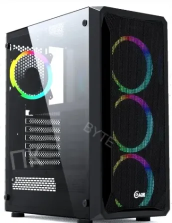 Корпус Mid-tower Powercase Mistral z4 Mesh Led Черный Cmizb-l4 - арт:3052 Макеевка