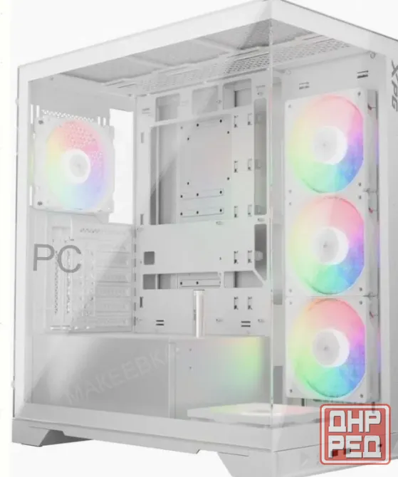 Компьютерный Корпус Xpg Invader x White (invaderxmt-whcww) Mid-tower Gaming Atx pc Case w - арт:4207 Макеевка - изображение 1