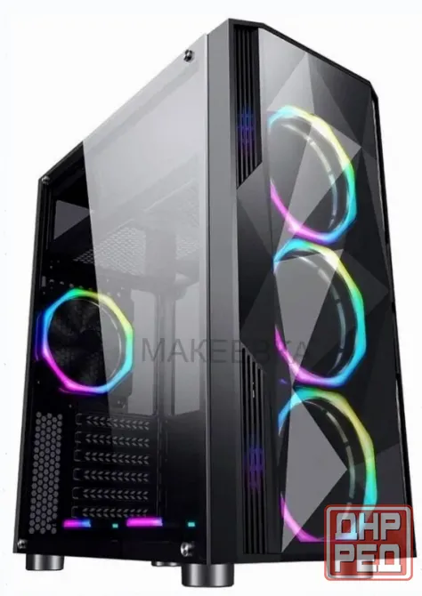 Компьютерный Корпус Aerocool (formula) f-3401 v1, Черный - арт:3879 Макеевка - изображение 1