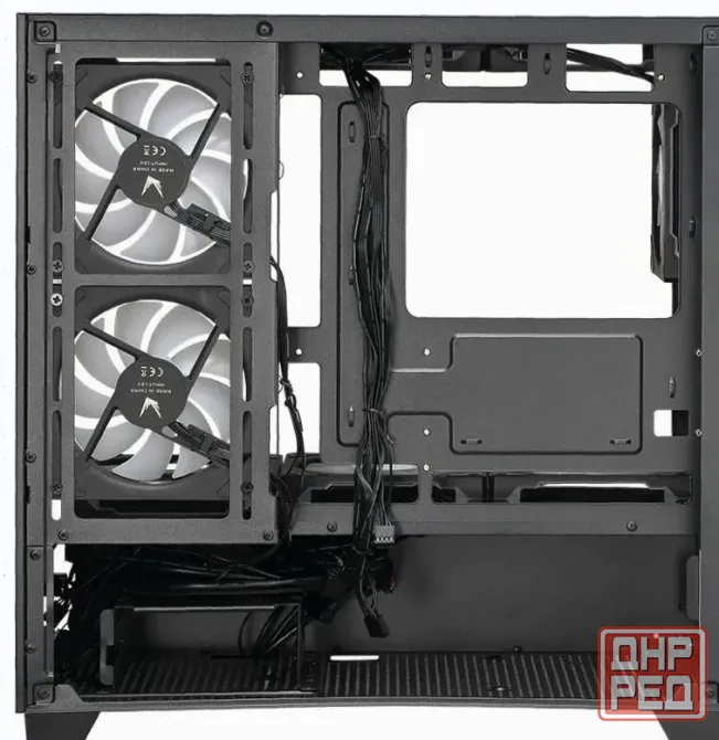 Корпус Matx Formula Crystal z1m, Mini-tower, Без бп, Черный [cristal z1m] - арт:1231 Макеевка - изображение 2