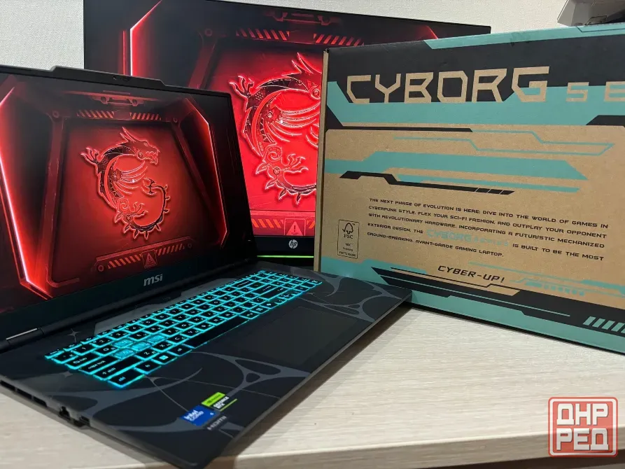 15.6 Новый ноутбук MSI Syborg RTX-5050/i5-210h/16/512 Донецк - изображение 1