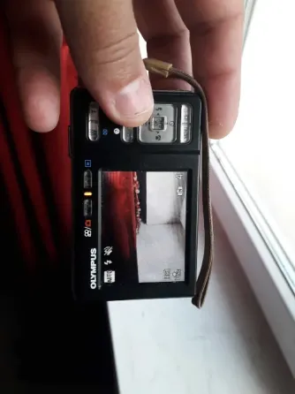 Цифровой фотоаппарат Olympus X-15 + зарядное+карта XD 1Gb+шнур Донецк