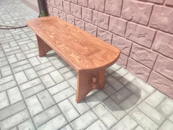 Скамейка на шипах и клиньях Шахтерск