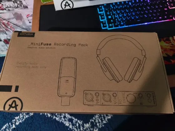 Комплект для звукозаписи Arturia MiniFuse Recording Pack Black Донецк