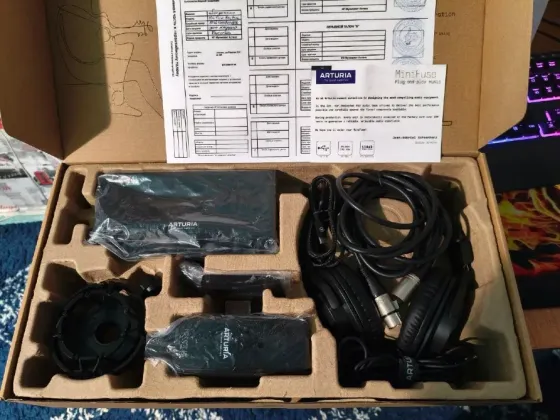 Комплект для звукозаписи Arturia MiniFuse Recording Pack Black Донецк