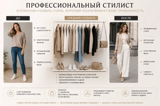 Стилист по подбору одежды | Одежда под ключ Донецк
