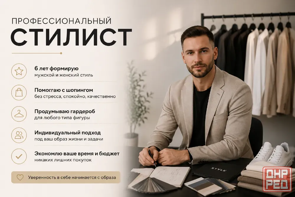 Стилист по подбору одежды | Одежда под ключ Донецк - изображение 1