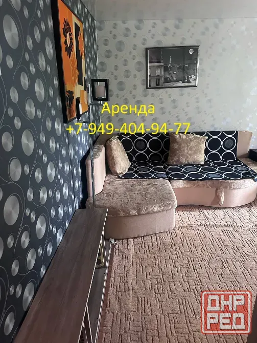 Аренда 1 комнатной квартиры, б. Шевченко, супермаркет "Обжора", Калининский район ! Донецк - изображение 3