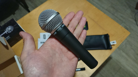 Микрофон Shure SM58-LCE, динамический, сценический, ручной, караоке Донецк