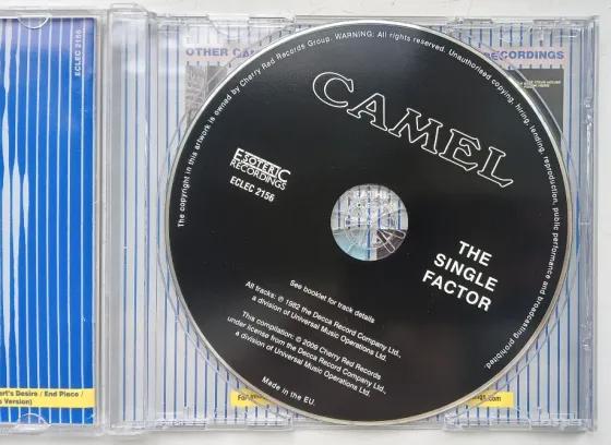 Camel (1982) The Single Factor - CD, фирм.(EU), Prog.rock Макеевка