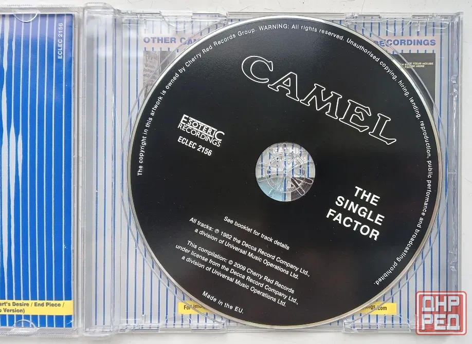 Camel (1982) The Single Factor - CD, фирм.(EU), Prog.rock Макеевка - изображение 3