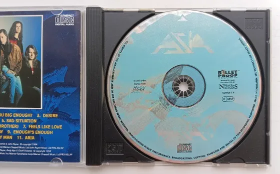 Asia (1994) Aria - CD, фирм.(England), Prog.rock Макеевка