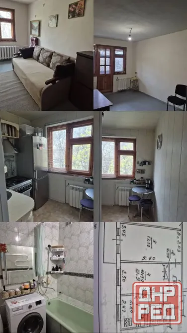 Продается уютная 2-к комнатная квартира в Калининском районе! Донецк - изображение 1