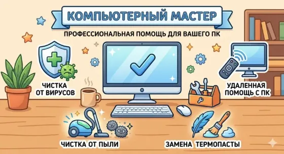 Компьютерный мастер большой опыт работы Донецк