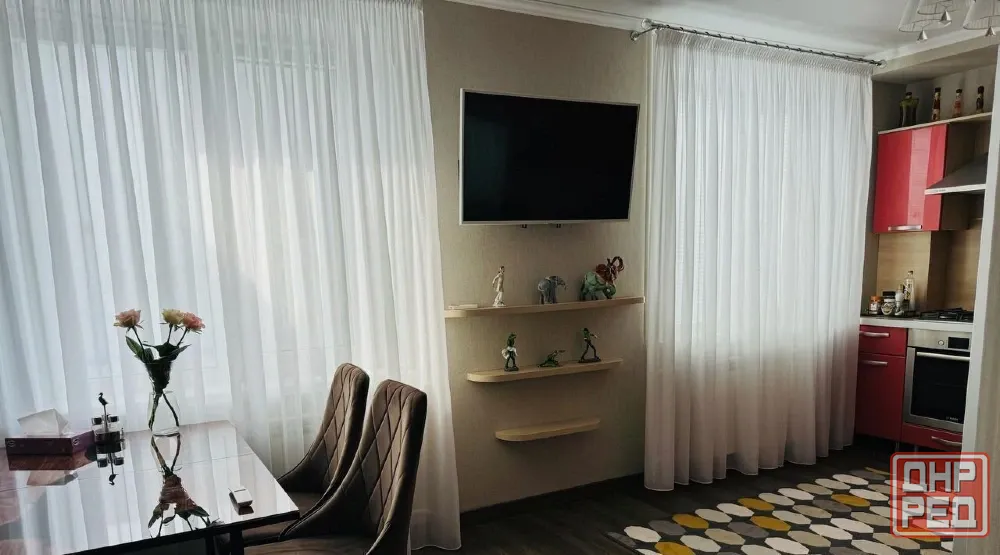Сдаётся евро-студия 46м² на длительный срок Донецк - изображение 3