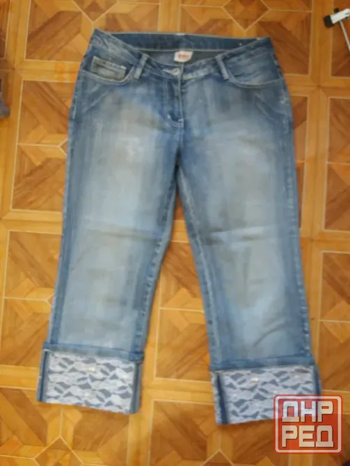 Продам шорты бриджи джинсы р. 44 евро 38 Донецк - изображение 3
