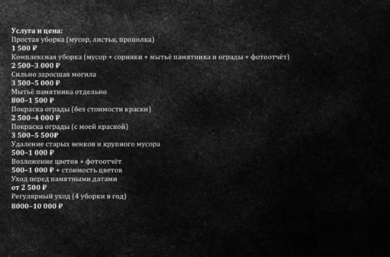 Уборка и уход за могилами | Фотоотчёт Донецк