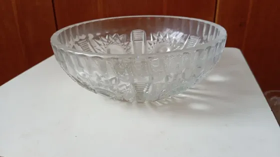 Хрустальная салатница ссср Макеевка