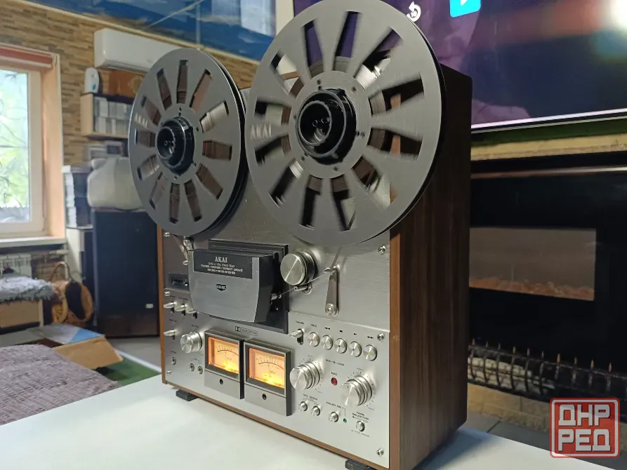 Катушечный магнитофон "Akai" -GX-630DB Донецк - изображение 3