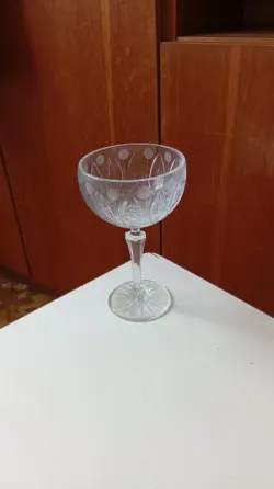Кубок Хрусталь на ножке из Ссср Макеевка