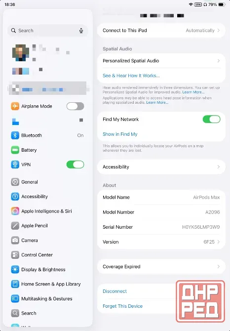 AirPods Max Space Gray Lightning оригинал, полный функционал Донецк - изображение 4