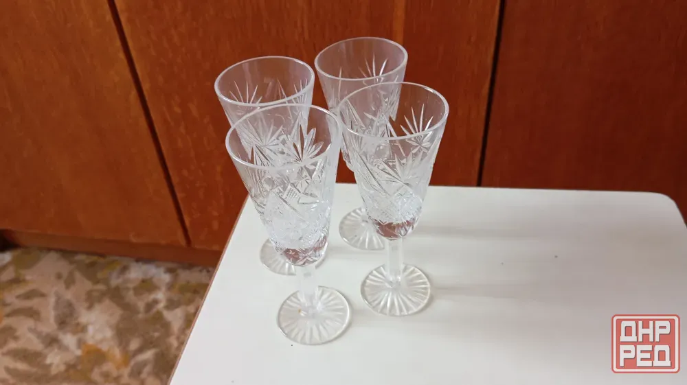 Бокалы хрусталь из ссср Макеевка - изображение 3