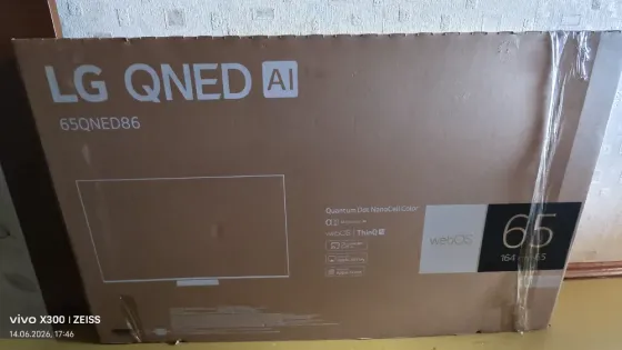 Телевизор LG 65QNED86 (65 дюймов) !!битый!! на запчасти/донор плат/битая матрица Донецк